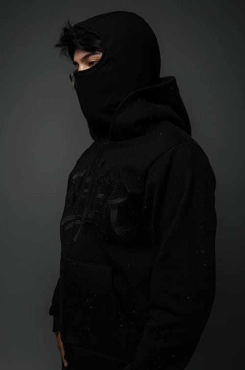 Balaclava Hoodie DoctorZet Negro